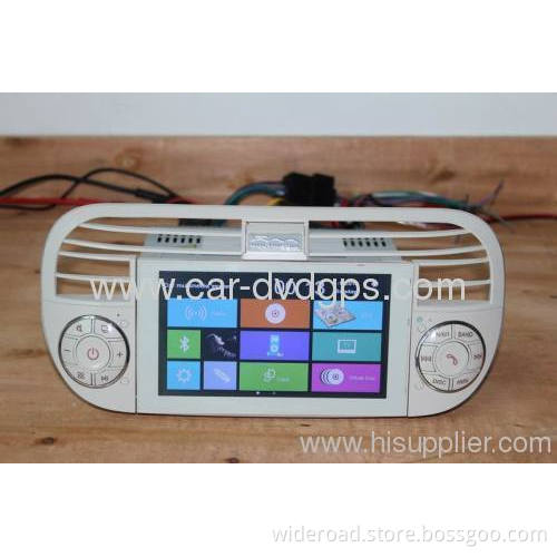 Car Dvd Gps Navigation For Fiat 500 